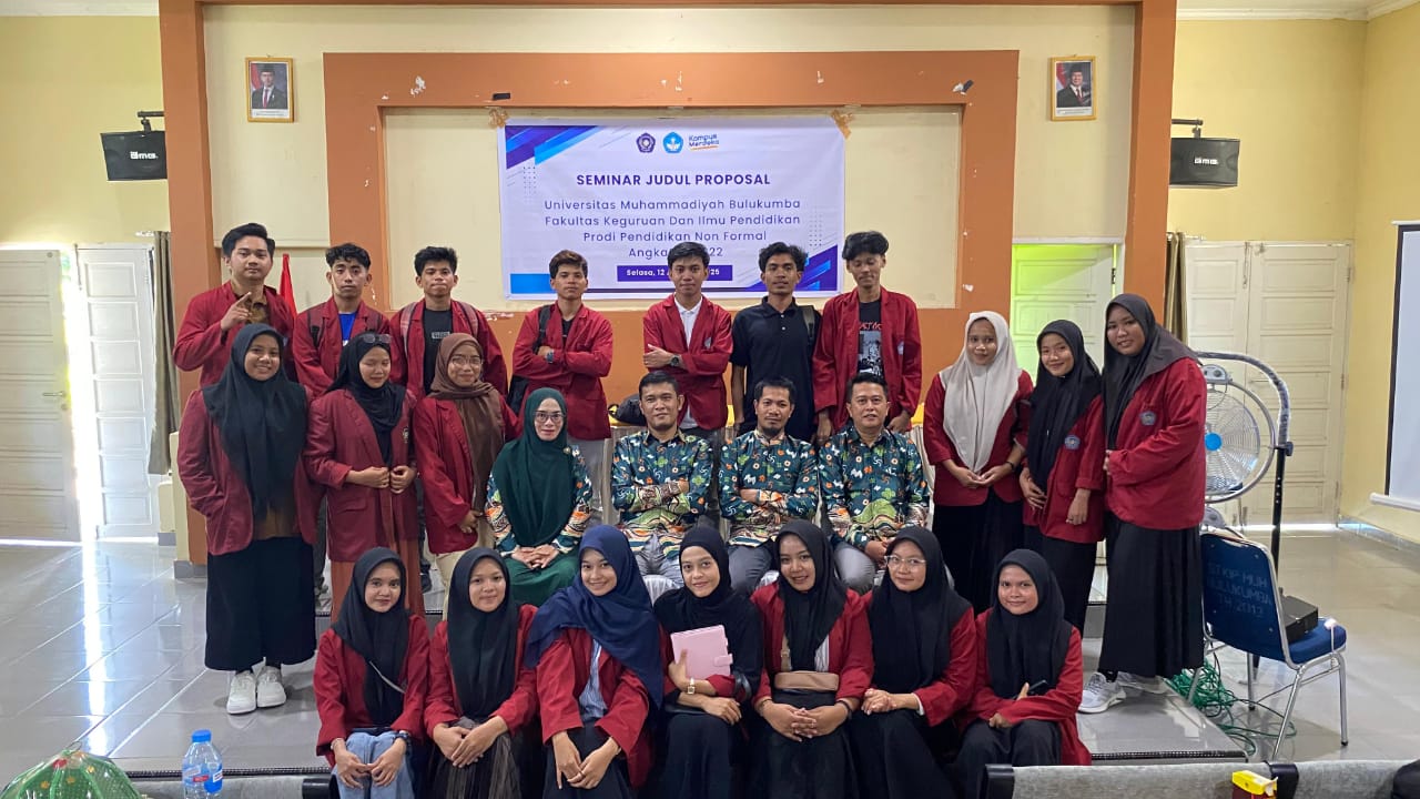 Mahasiswa PNF UM Bulukumba Matangkan Topik Penelitian Lewat Seminar Judul Proposal